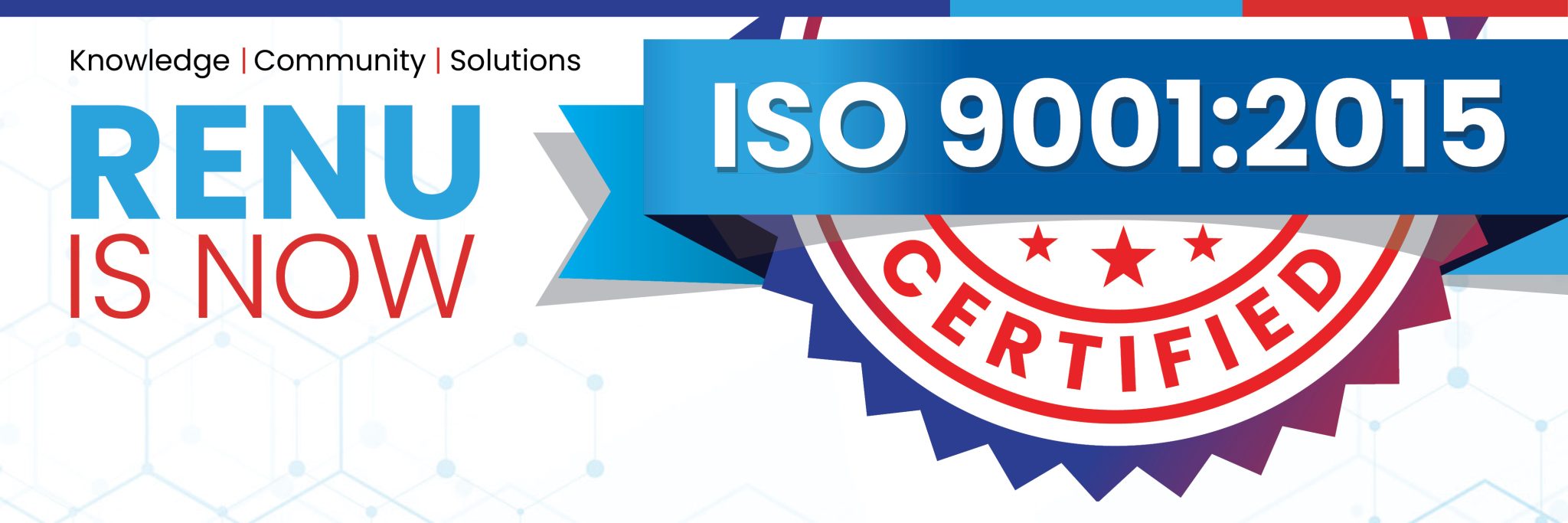 Iso Ug RENU Acquires ISO 9001:2015 Certification, Sets a New Benchmark for ...